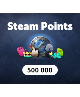 500.000 Points Manual Delivery Steam Key GLOBAL